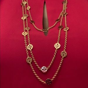 NWT Tory Burch multi-strand necklace